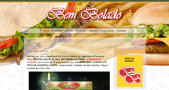 Desktop Screenshot of bemboladolanches.com.br